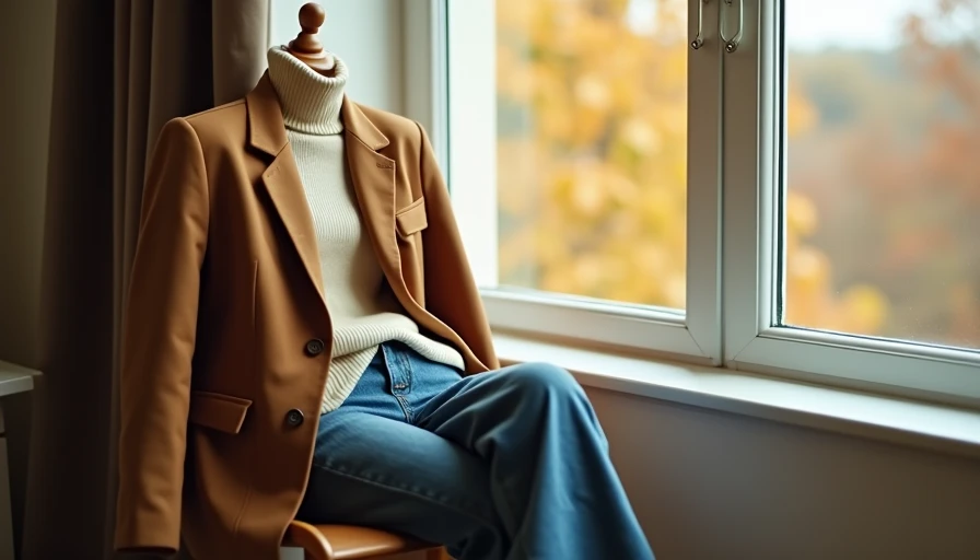 Practical early fall layering outfit ready for coffee walks and errands