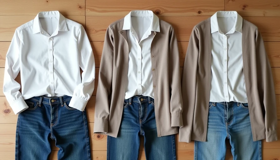 White shirt styled in multiple everyday ways demonstrating versatility