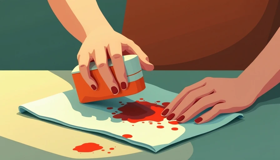 Visual context for how to get ink out of clothes